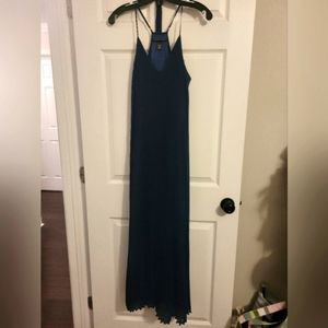 Victoria's Secret pleated maxi dress